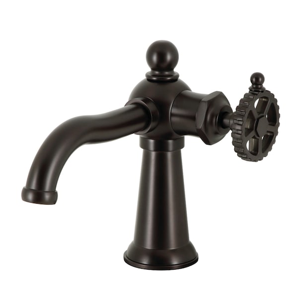 Kingston Brass SingleHandle Bathroom Faucet with Push PopUp, Oil Rubbed Bronze KS3545CG - main